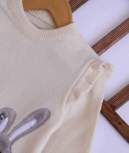 بلوز بافت دخترانه خرگوش