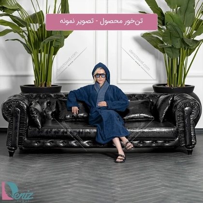 حوله تن پوش پیچازی رنگ نقرابی