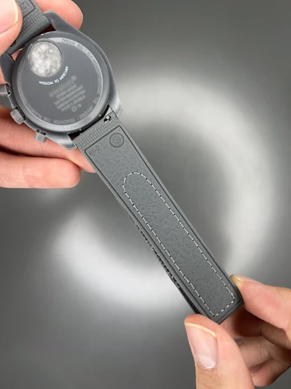 ساعت مچی امگا سواچ بند رابر ماموریت به عطارد Omega x Swatch Mision to the mercury Rubber