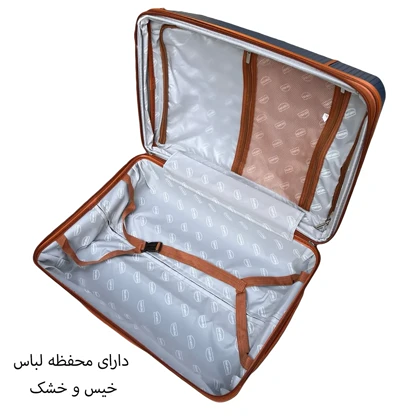 چمدان نشکن تیتان پلورا مدل TITANPLORA - TP6600SERIES Universal Travelle سری 4 عددی (کیف آرایشی هدیه)