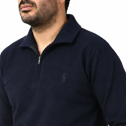 پلیور سلانیک نیم زیپ مردانه مدل 619155