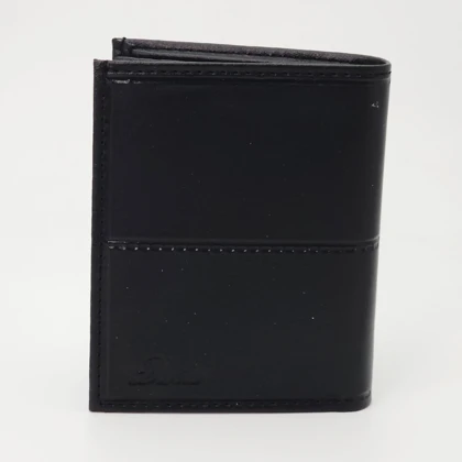 کیف پول مردانه جیبی چرم صنعتی (فوم) دور دوخت طرح چرم تک Charmtak کد 18208س