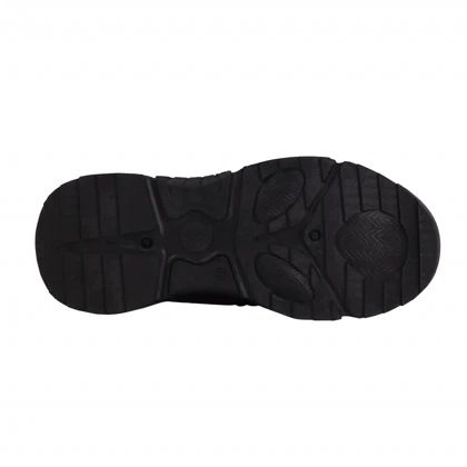 کتانی زنانه لژدار مدل بافتی_مشکی کد 1232