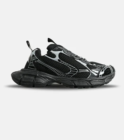کفش کتانی مردانه و زنانه مشکی Balenciaga 3XL