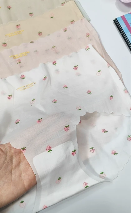 شورت شیشه ای توت فرنگی وارداتی کد 60107