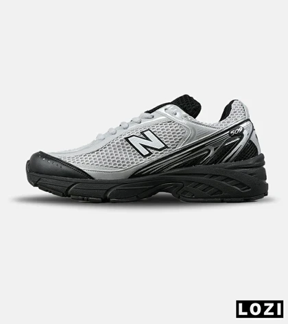 کفش کتانی مردانه و زنانه طوسی مشکی New Balance 509 مدل 7533