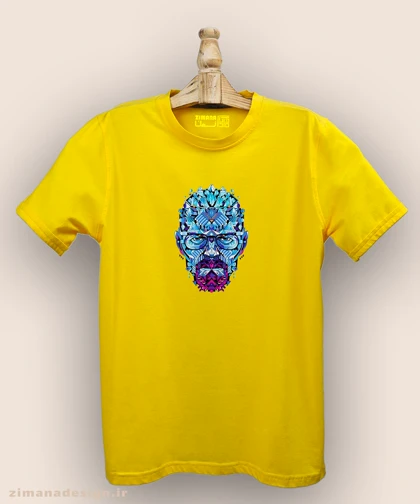 تیشرت مردانه و زنانه طرح بریکینگ بد شخصیت والتر وایت کد 878