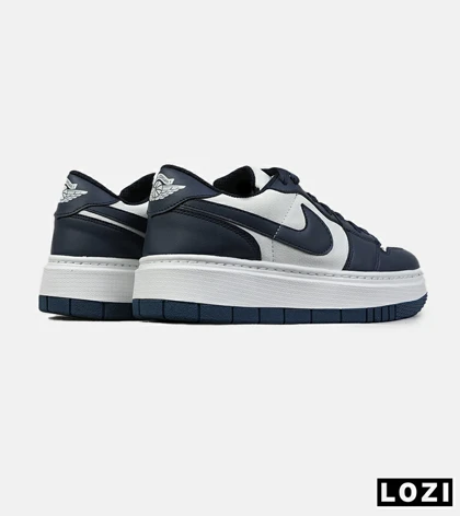 کفش مردانه و زنانه سفید سرمه ای NIKE AIR FORCE مدل 8124