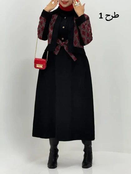 3901-کت و سارافون یلدایی هیوا