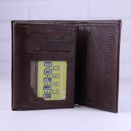 کیف پول جیبی چرم مردانه مونت بلانک کد 306