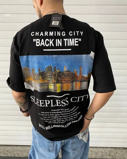 تیشرت طرح Sleepless City