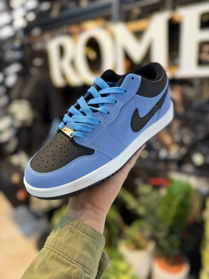 کتانی مردانه جردن وان آبی مشکی