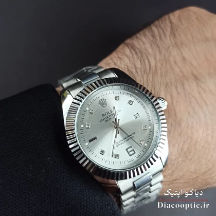 ساعت مچی مردانه برند رولکس مدل DO1119 استیل