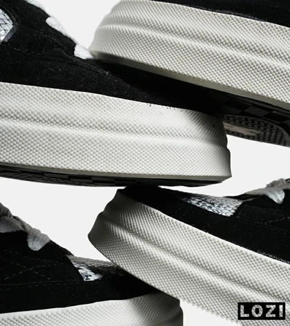 کفش اسنیکرزمشکی طوسی سفید Amiri Stars v2 مدل 7075