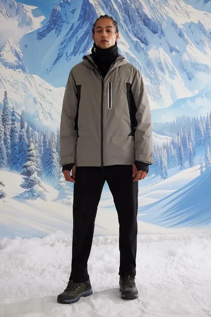 DeFactoFit ضخیم Jogger شلوار ورزشی استاندارد با جیب کمر الاستیک ورزشکار D6312AX24WN