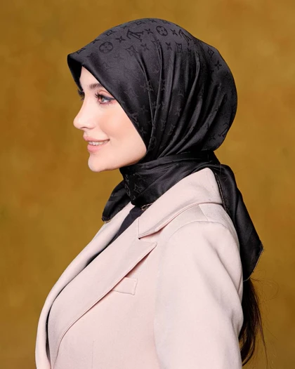 روسری ابریشم زیپی 20243 LV