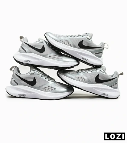 کفش کتانی مردانه طوسی مشکی Nike guide 10