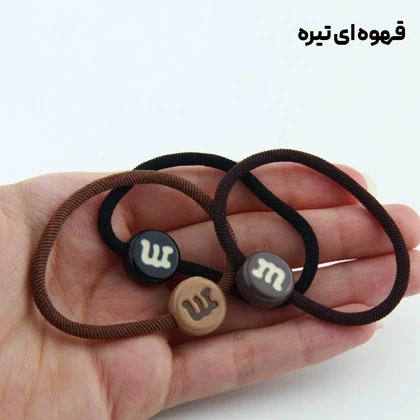کش مو دخترانه مدل M پک سه عددی