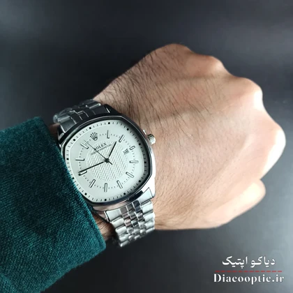 ساعت مچی مردانه مربعی برند رولکس مدل Do1247