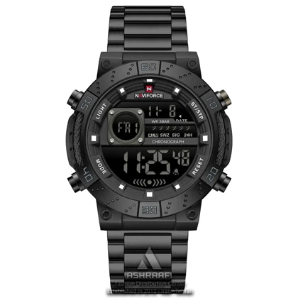 ساعت نیوی فورس مشکی Naviforce NF9241K