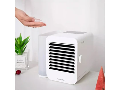 کولر سلولوزی میکروهو Microhoo personal mini air conditioning fan MH01RU