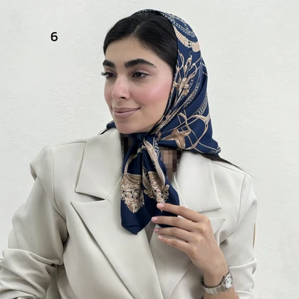 مینی اسکارف زنانه طرح زنجیری | آی بولک