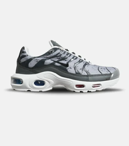 کفش کتانی مردانه و زنانه سفید طوسی NIKE AirMax Plus TN Ultra