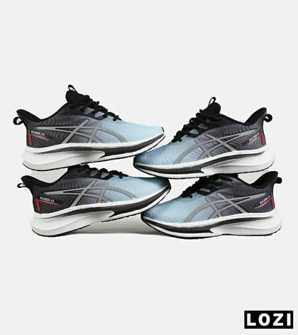 کفش کتانی مردانه آبی خاکستری ASICS GEL-KAYANO 30