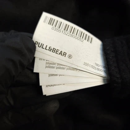 هودی مشکی دیزاین 2026 pull & bear کد 412