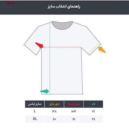 تیشرت آستین کوتاه مردانه مدل یقه گرد ساده basic رنگ مشکی