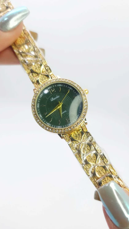 ساعت مچی زنانه باوک Baoke نگین‌دار با موتور کوارتز