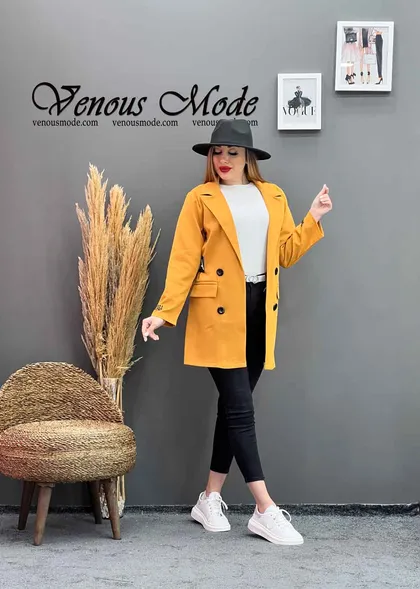 مانتو کتی کمرکش BALENCIAGA