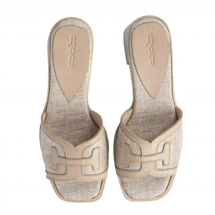 صندل مجلسی چرم زنانه مدل ws1047