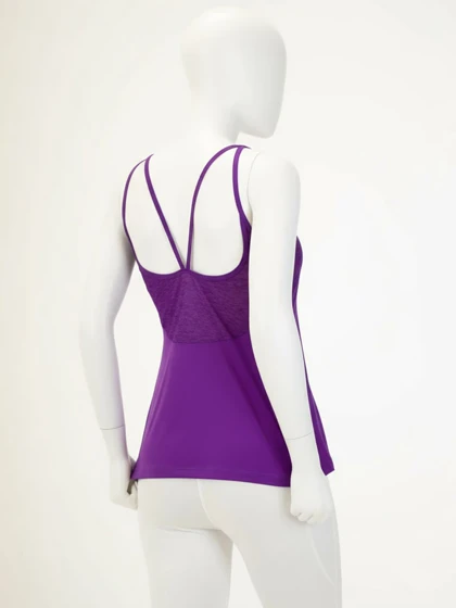تاپ ورزشی پشت‌باز بند دوبل نایکی Nike