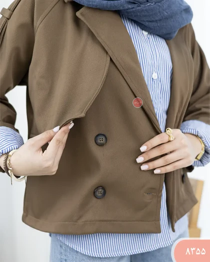 ترنج کت کوتاه ژیوا 8355