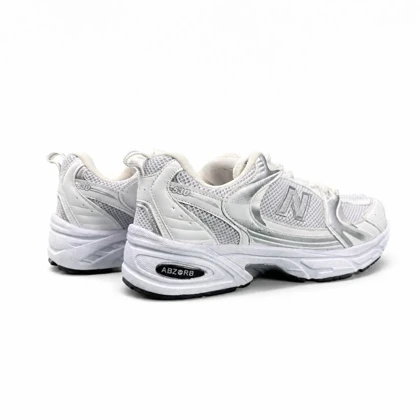 کتانی مردانه مدل نیوبالانس 530 سفید طوسی (کیفیت درحد مستر) New Balance