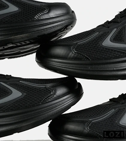 کفش کتانی بزرگ پا مشکی طوسی NEW BALANCE 860 مدل 8017