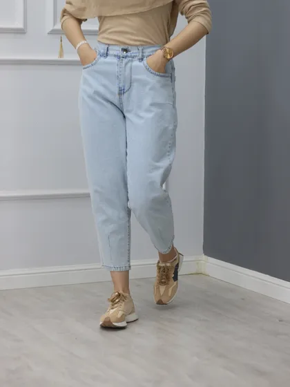 شلوار مام جین