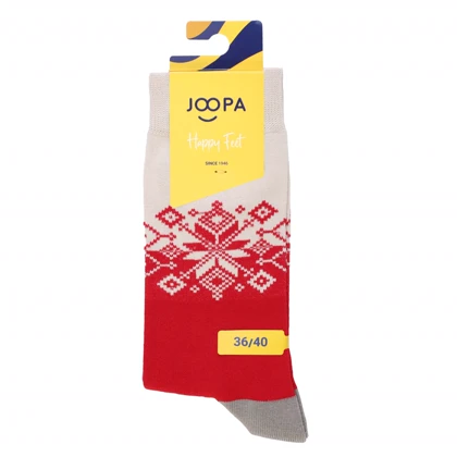 جوراب جوپا ساق‌دار ستاره یخی