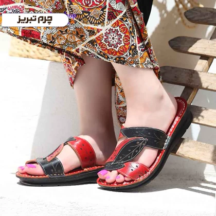 دمپایی روفرشی زنانه یاپراق R002