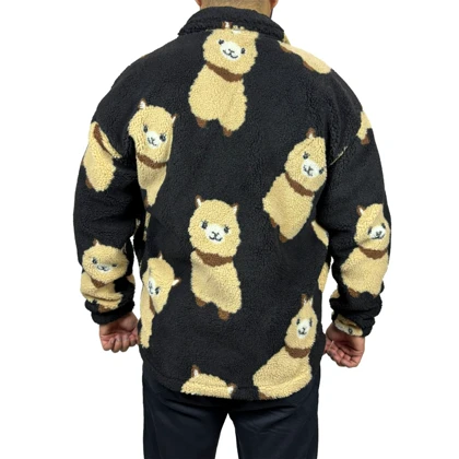 سویشرت تدی مدل لاما