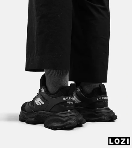 کفش کتانی مردانه و زنانه مشکی BALENCIAGA