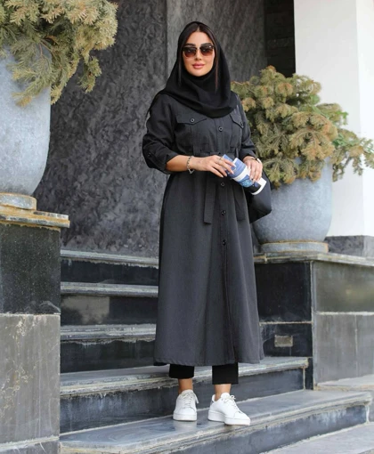 مانتو دانشجویی هیوا کد 3193