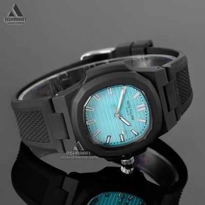 ساعت پتک فیلیپ صفحه آبی Patek Philippe PU-MT