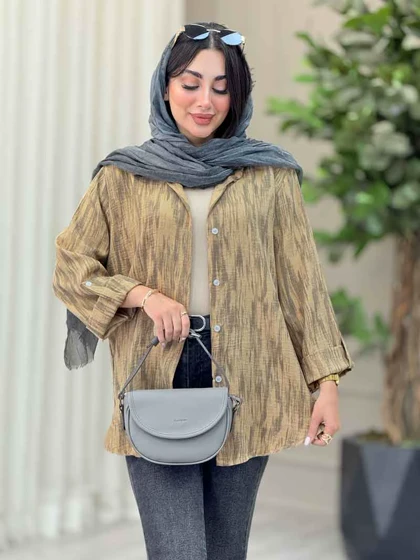 شومیز آستین پاگن ژاله