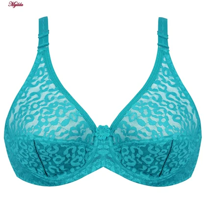 سوتین زنانه پانیذ آبی فیروزه ای کد 66303-7