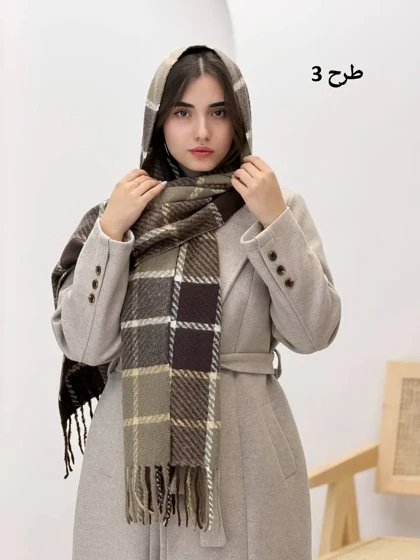 3814-شال موهر فریال