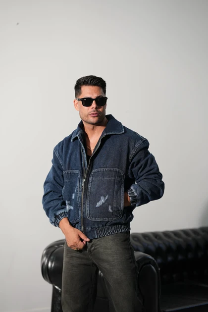 کاپشن جین باکسی