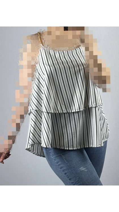 تاپ زنجیری طبقه‌ای 43007