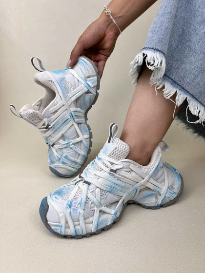 کتانی زنانه بالنسیا گا اسپایدر balenciaga spider کد 1242